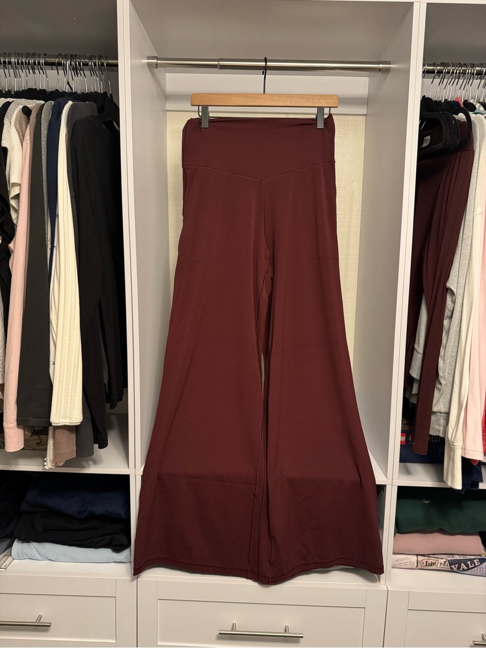 OFFLINE By Aerie Real Me XTRA
High Waisted Trouser in Royal Berry